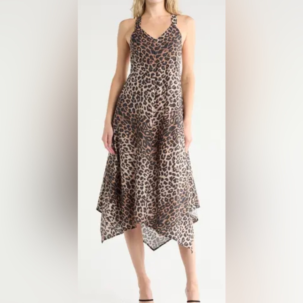 All Saints Leopard Print Dress